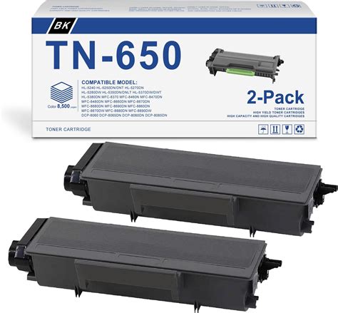 Amazon TN 650 Toner Cartridge For Brother Printer Replacement