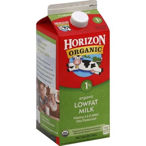 Horizon Organic Milk, 1% | Milk & Cream | Foodtown