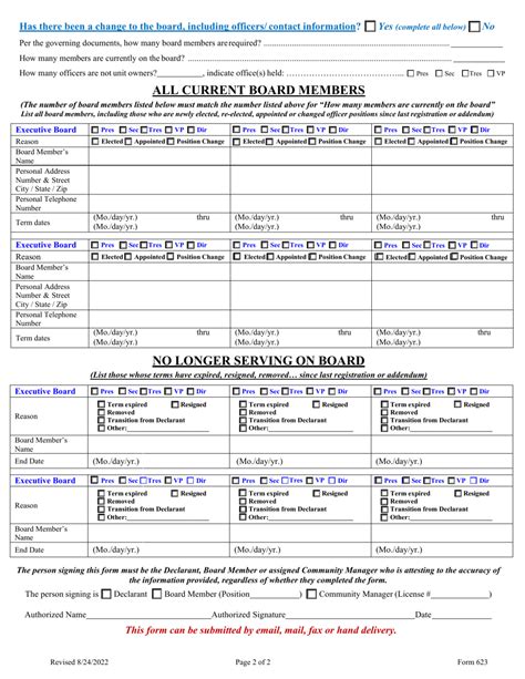 Form 623 Fill Out Sign Online And Download Fillable Pdf Nevada