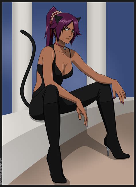 Yoruichi Shihouin Bleach Bleach Characters Bleach Manga Bleach Anime