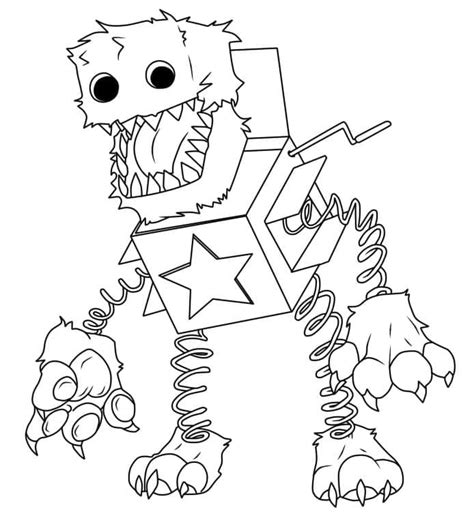 Coloriage Boxy Boo à imprimer sur ColoriageEnfant