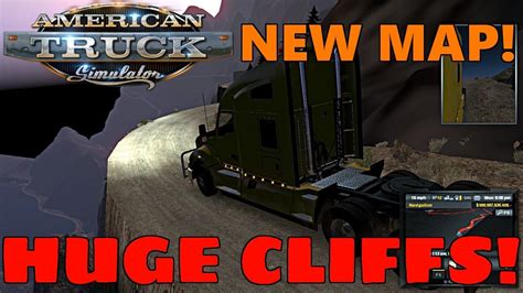 American Truck Simulator New Mountain Roads Map Part Picking Up