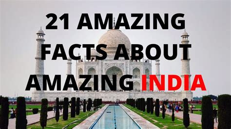 21 Amazing Facts About India Youtube