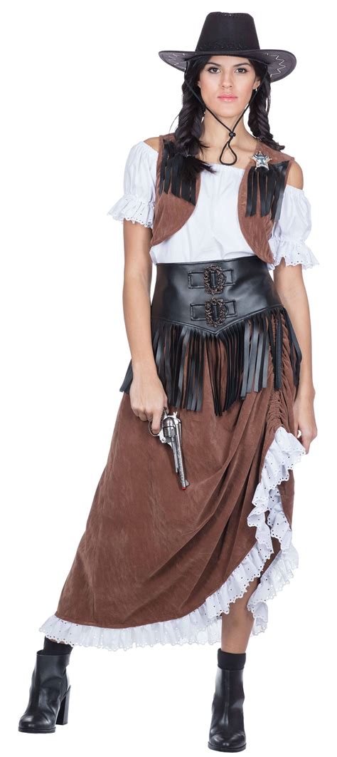 D Guisement Femme Du Far West Lady Party Fr