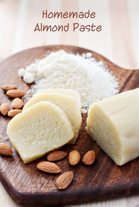 Homemade Almond Paste Is So Easy Quick And Economical To Make It Tastes Fresh And Is Full Of