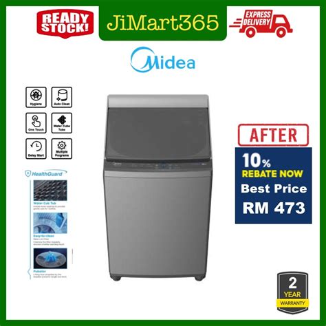 Midea Toshiba Fully Auto Washing Machine 7KG 8kg MFW EC750 MFW EC850