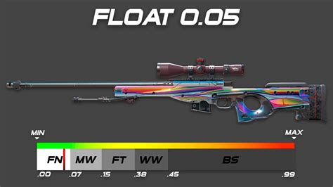 CS2 AWP Chrome Cannon Skin Wear Float YouTube