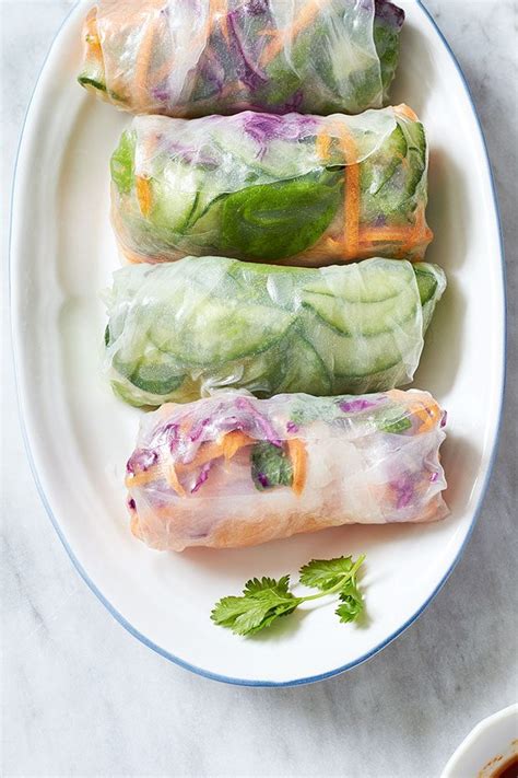 Veggie Spring Rolls Recipe Eatwell