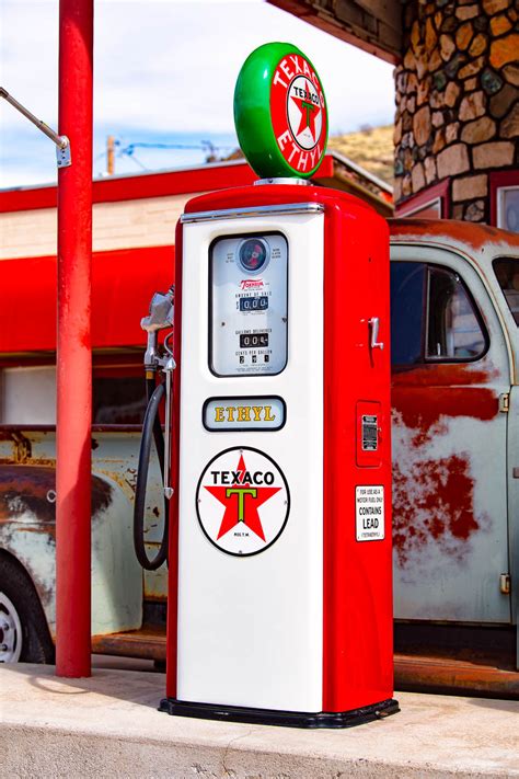 1950s Tokheim Model 39 Gas Pump At Yarnell Arizona