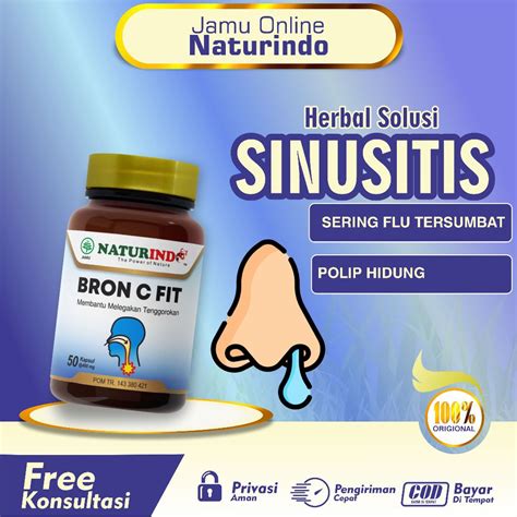 Jual Obat Sinusitis Sinus Kronis Rhinitis Alergi Polip Hidung Mamapet