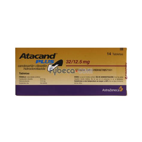 Atacand Plus Mg Unidad Fybeca