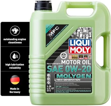 Amazon Liqui Moly Top Tec Sae W Fully Synthetic Engine