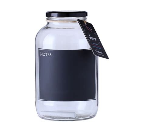 Consol 2l Glass Note Jar Makro