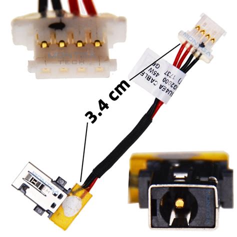 Dc In Cable For Laptop Acer Sf Socket Plug Charging Port Power Jack