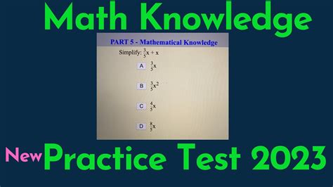 Math Knowledge Test Review Questions For The Asvab Picat Asvab Gt