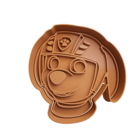 Zuma Cabeza Cortador De Galletas Stl Cortador De Galletas Stl