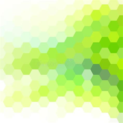 Light Green Geometric Pattern. Abstract Vector Background Stock ...