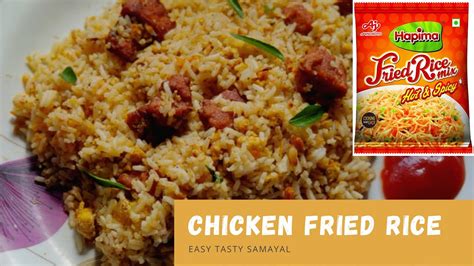 Hapima Fried Rice Mix Chicken Fried Rice In Tamil