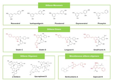 Representative Chemical Structures Of Different Classes Of Stilbene And Download Scientific