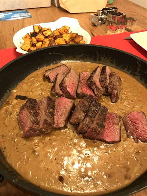 i made sam’s one pan steak with some butternut bites : r/samthecookingguy