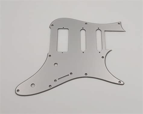 Metallic Titanium Acrylic Pickguard For Ibanez Thbb Guitar Reverb