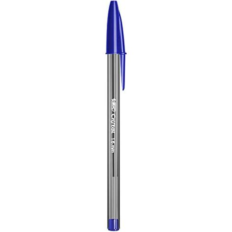 BIC Cristal Xtra Bold Ballpoint Pen, Point (1.6mm), Blue, 24-Count ...