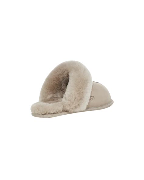 Ugg 1106872 Scuffette Ii Goat Suede Slipper With Fur Trim