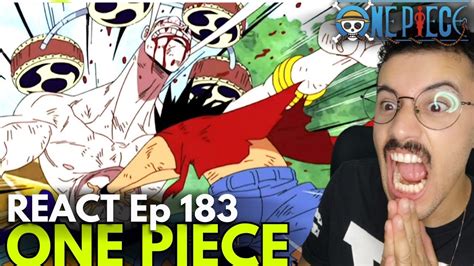 React Luffy Amassando O Enel Ep One Piece Assistindo Pela