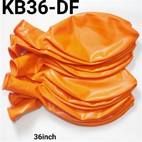 Jual Kb Df Balon Latex Inch Cm Jumbo Doff Tebal Orange Satuan