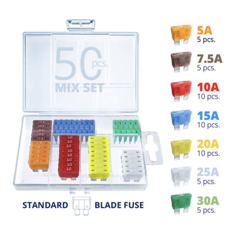 FUSE Glow Smart STANDARD Blade Mix Kit 50 Pcs Regular APR ATS Blade