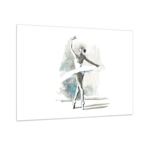 Impression Sur Verre 100x70cm Tableaux Image Photo Ballerine Danse