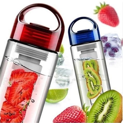 Jual Botol Minum Infused Water Bottle Juice Fruit Plastik BPA Free