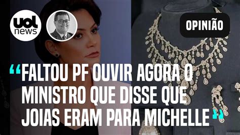 Joias de Bolsonaro Ex ministro está diretamente ligado e deveria estar