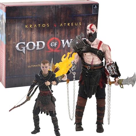 Neca God Of War Kratos Atreus Ultimate Game Collection Action