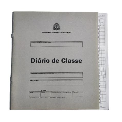 Diário de Classe Bimestral Oficial Estado de São Paulo Unidade