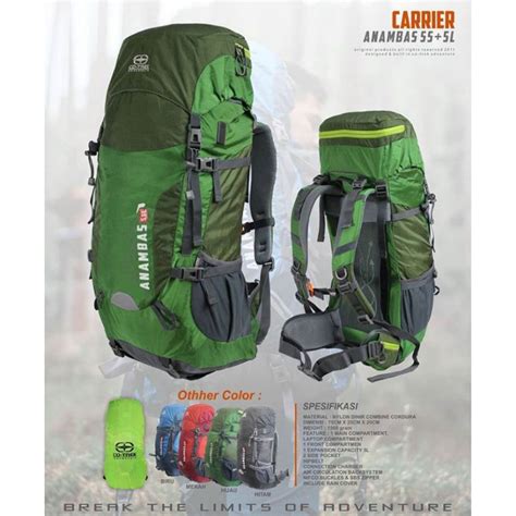 Jual Tas Carrier Co Trek Anambas L Keril Ceril Carier Liter