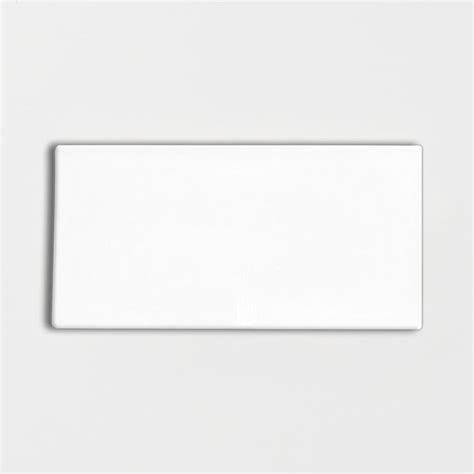 Royal White Glossy Subway Ceramic Tile 3×6 Country Floors Of America Llc