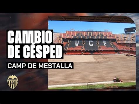 ASÍ HA SIDO LA PUESTA A PUNTO DEL CAMP DE MESTALLA DURANTE EL VERANO