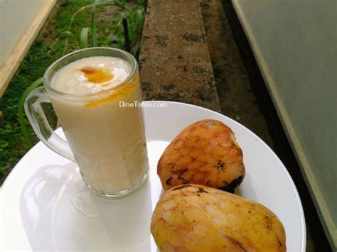 Aatha Chakka Milk Shake Recipe Custard Apple Milk Shake