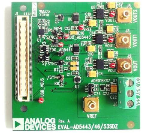 EVAL AD5446SDZ Reference Design Digital To Analog Conversion Arrow