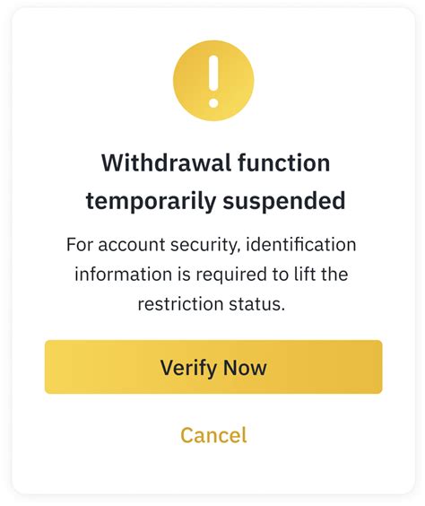 Comment rétablir la fonctionnalité Retrait de mon compte Binance