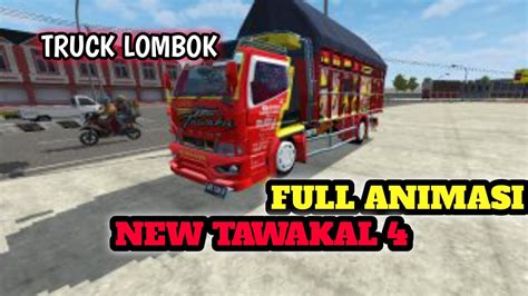 Mod Bussid Terbaru Truck Canter New Tawakal Youtube