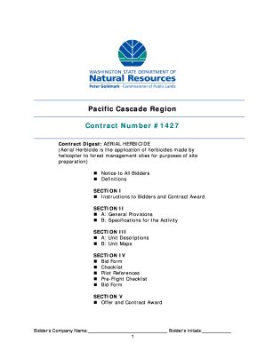 Fillable Online Dnr Wa Pacific Cascade Region Dnr Wa Fax Email Print