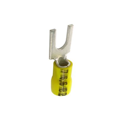 Terminal Pr Isolado Forquilha Mm Amarelo Crimper Fr Eletrope As