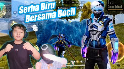 RATAKAN MUSUH PAKE BUNDLE SERBA BIRU Free Fire MAX YouTube