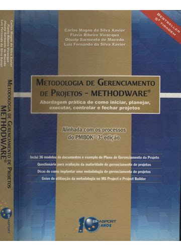 Sebo Do Messias Livro Metodologia De Gerenciamento De Projetos