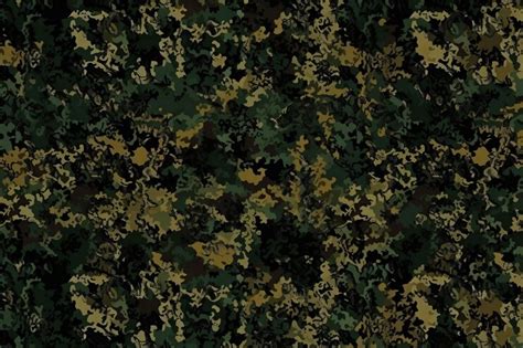 Premium Photo | A green and black camouflage fabric with a black ...