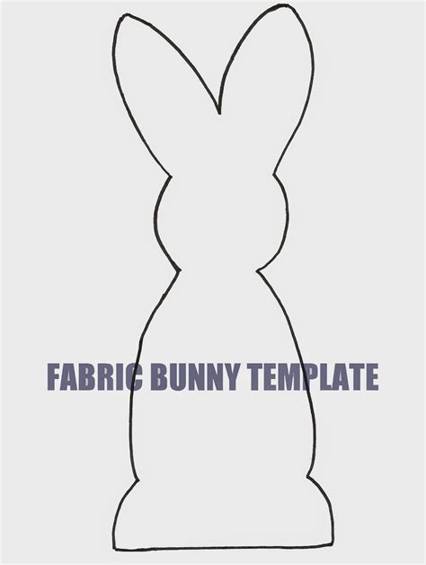 Free Bunny Sewing Patterns Printable