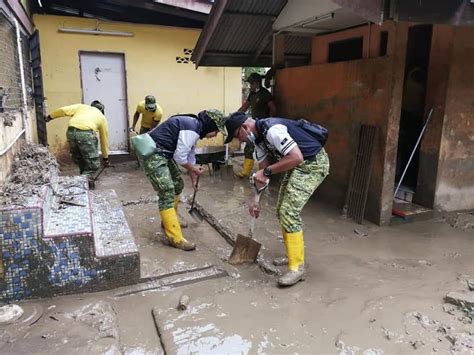 Rela Dungun Laksana Pembersihan Pasca Banjir Malaysiaaktif