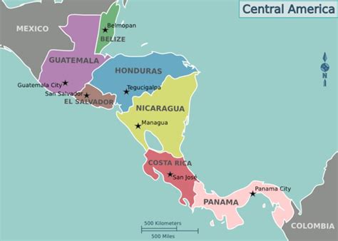 Regiones De América Cuáles Son Divisiones Y Países